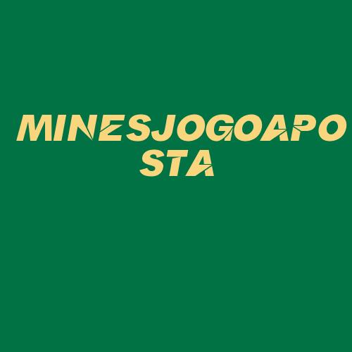 Logo da MINESJOGOAPOSTA